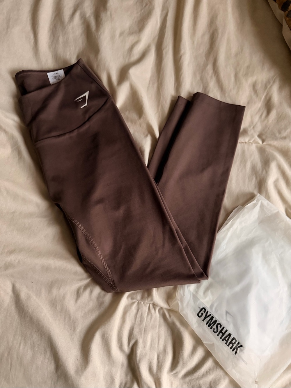 Gymshark Chocolate Brown High-Waist Leggings